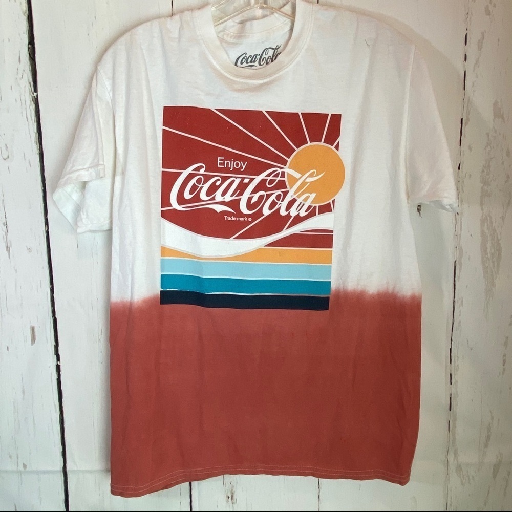 Coca Cola Sz Medium Tie Dye T NEW